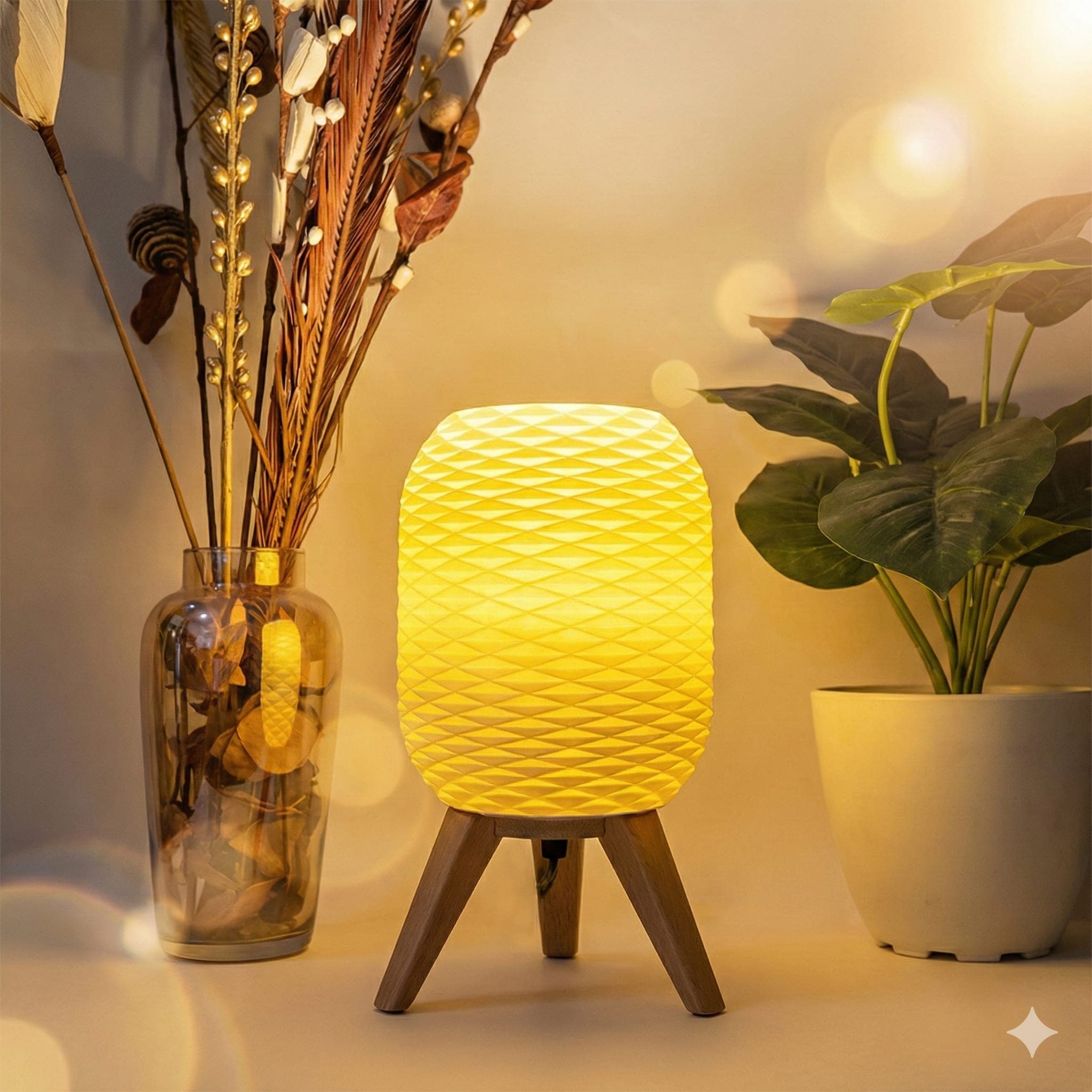 Table Lamp with Tripod stand